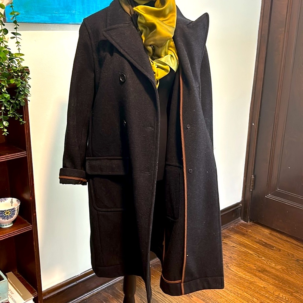 Vintage 90s J. Crew Wool Coat